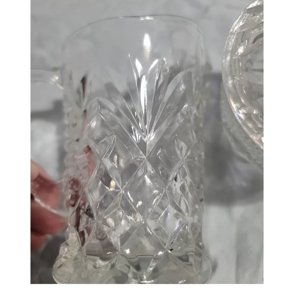 ⏳️Vintage⏳️ ANCHOR HOCKING WEXFORD Creamer & Sugar Set - Picture 5 of 10